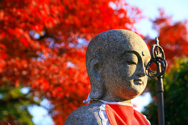 天龍寺のお地蔵さん