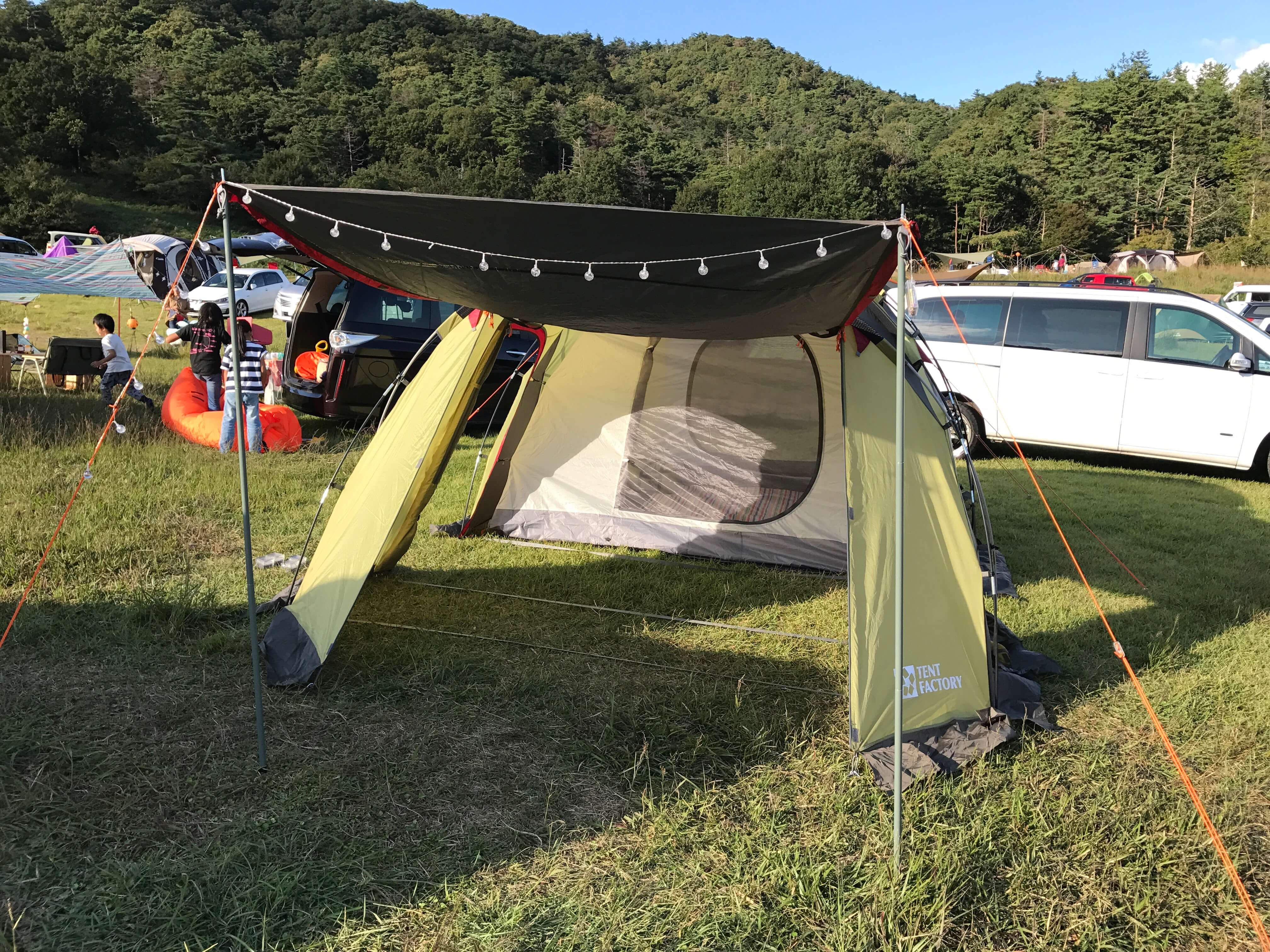 テント設営1