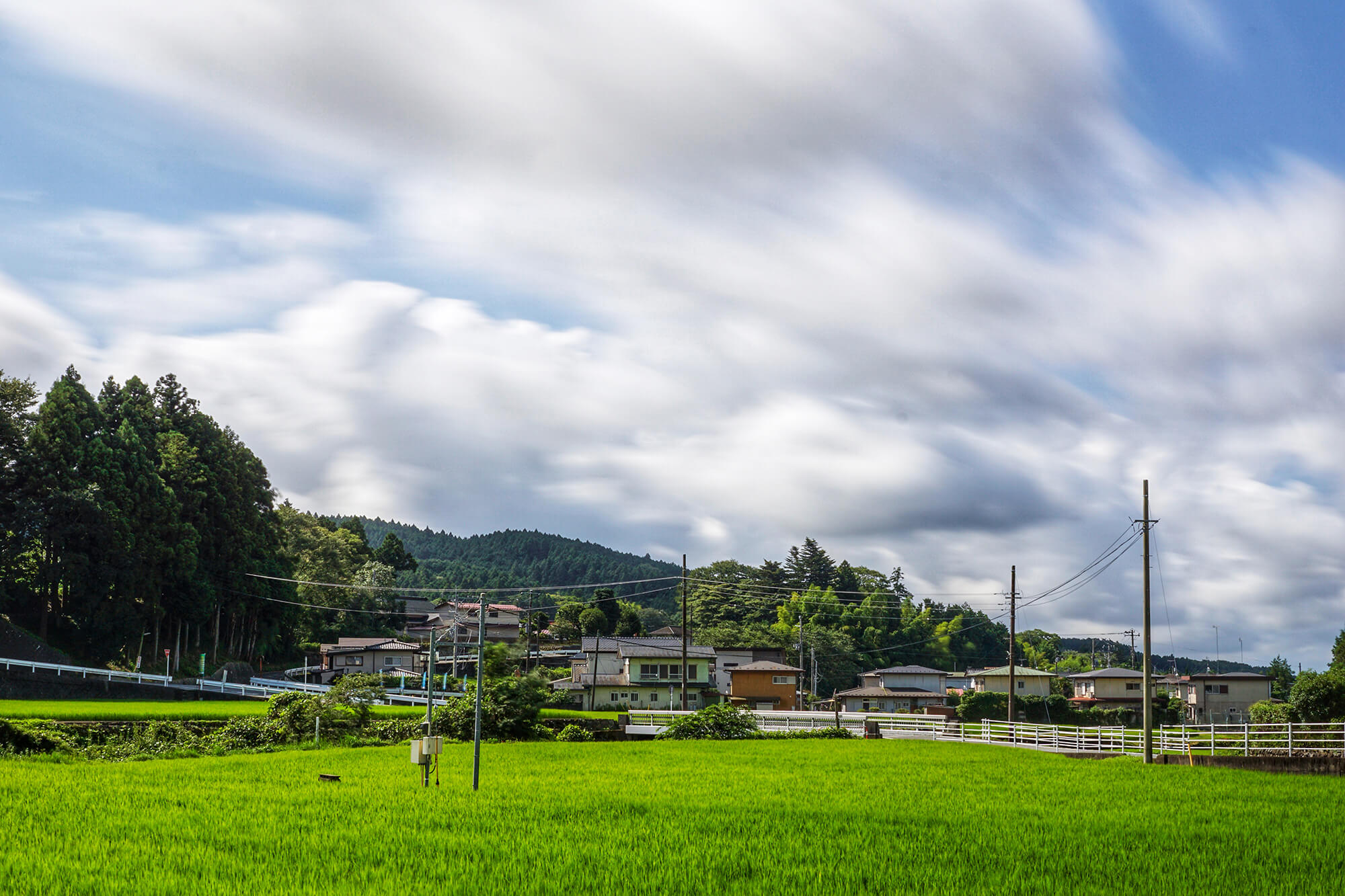 ND200を使って撮った雲の写真