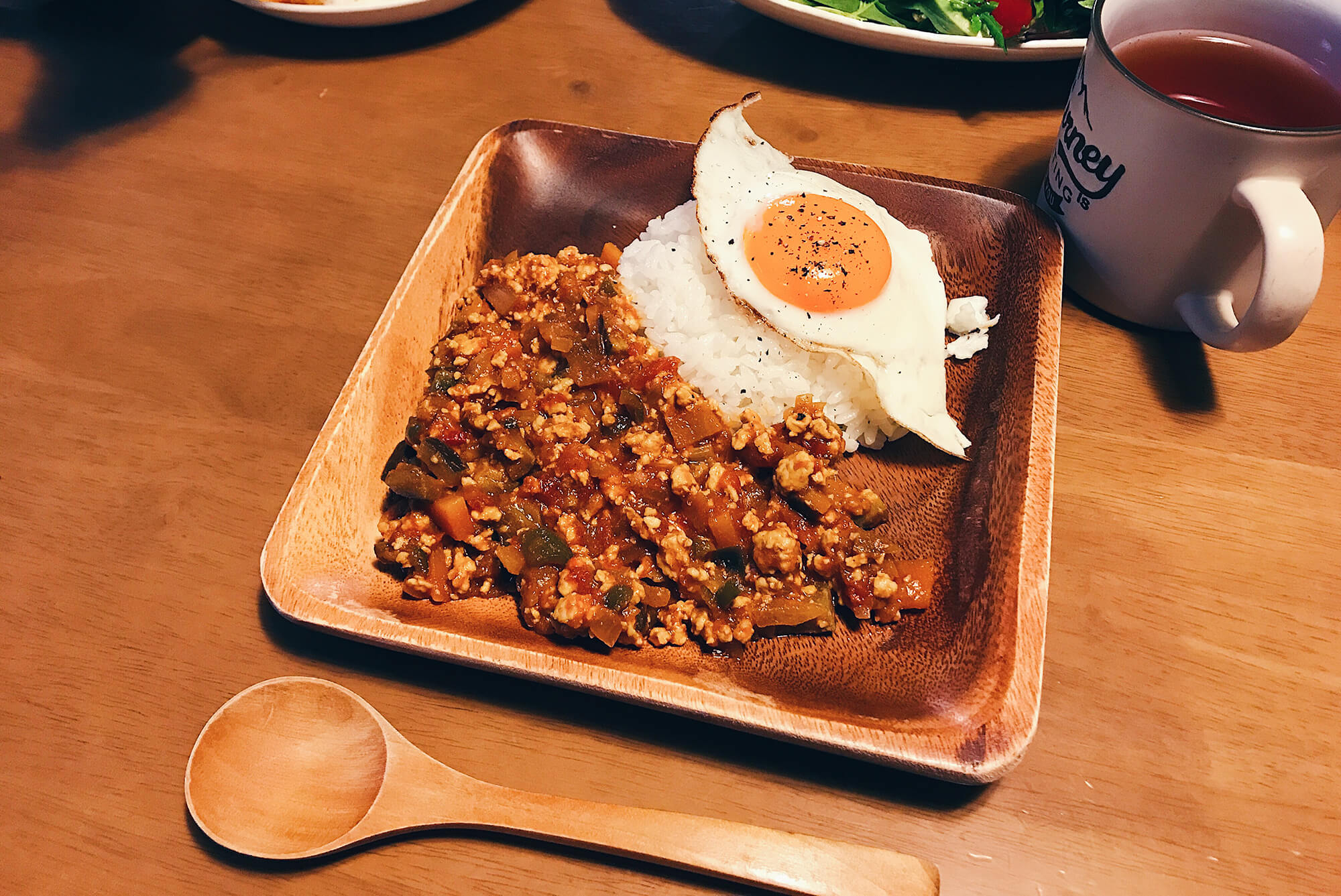 カレー粉から作ったカレー